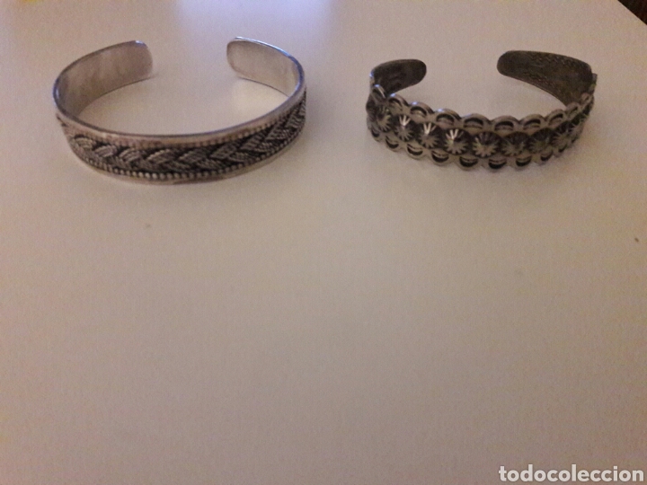 Joyeria: Lote 6 pulseras y un brazalete. - Foto 4