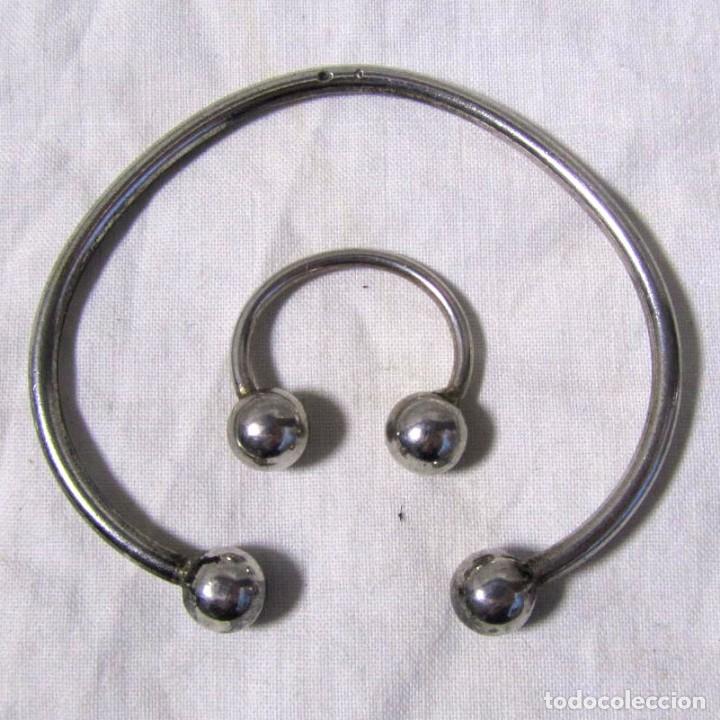 Joyeria: Juego de pulsera y anillo de plata, magn&eacute;ticos - Foto 1