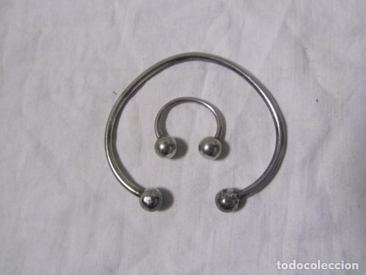 Joyeria: Juego de pulsera y anillo de plata, magn&eacute;ticos - Foto 6