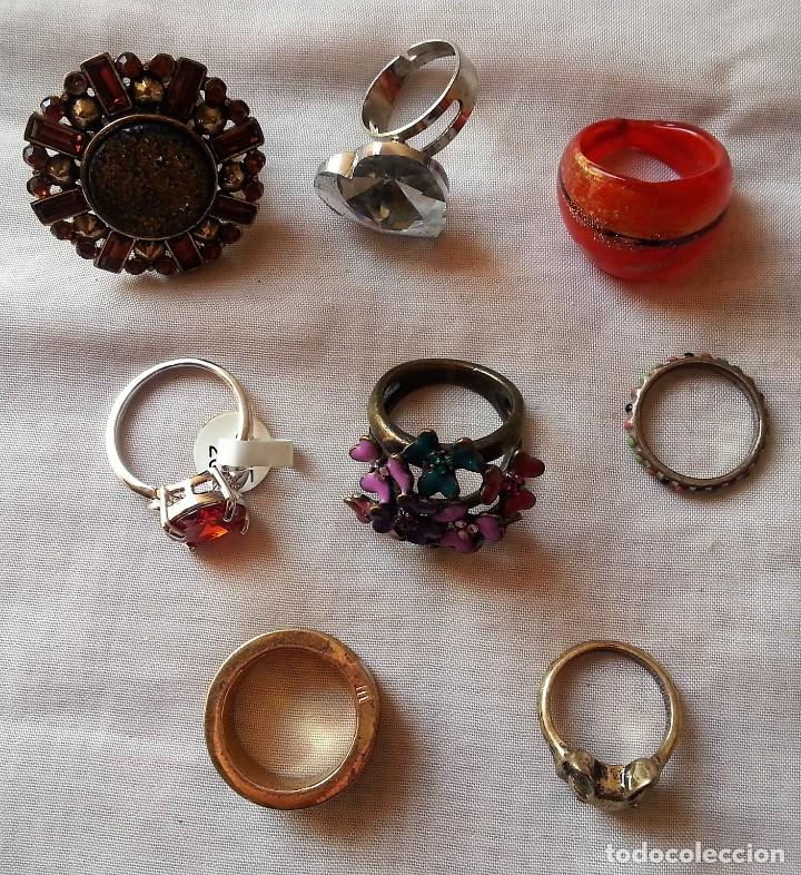 Joalharia: Anillos. Colecci&oacute;n de 8 unidades. Muy bonitos