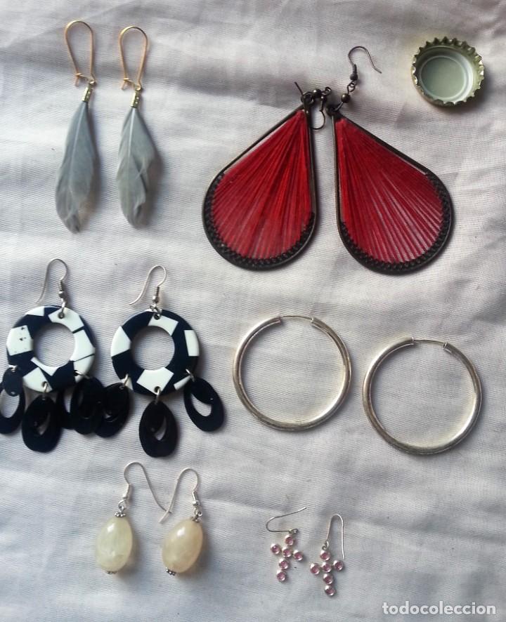 Joalharia: Pendientes. 6 pares diferentes. Buen estado general.