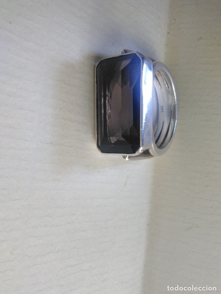 Joyeria: Anillo plata 925 y aquamarina - Foto 6