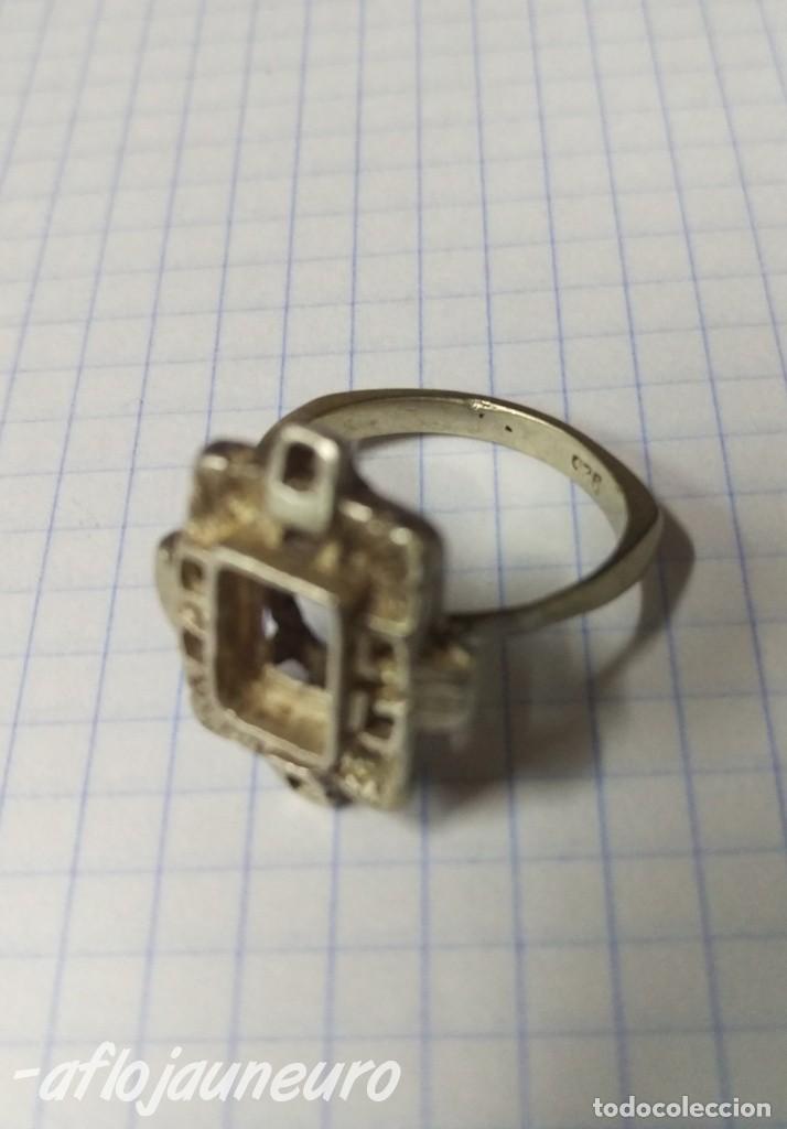 Joaillerie: Anillo de plata 925 a restaurar combinamos envios