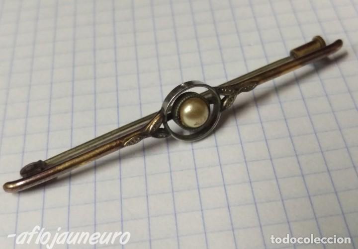 Joyeria: antiguo alfiler broche pasador - Foto 1