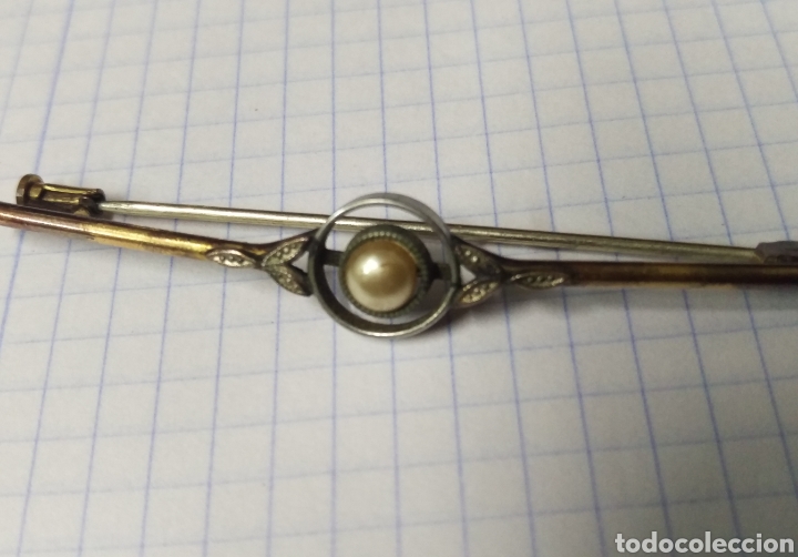 Joyeria: antiguo alfiler broche pasador - Foto 4