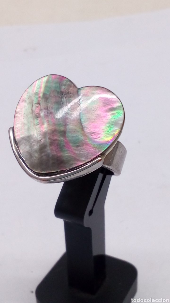 Gioielleria: Anillo con nacar bisuter&iacute;a /SORT 03