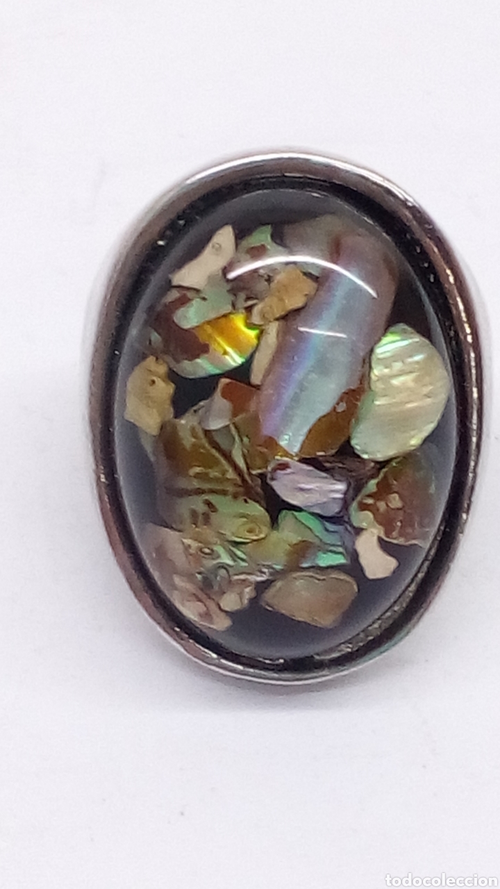 Gioielleria: Anillo de bisuter&iacute;a con resina y /SORT 08