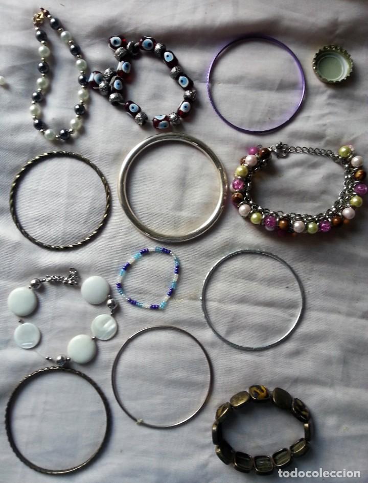 Joyeria: Bisuter&iacute;a vintage. PULSERAS. Lote de 12 piezas. Preciosas
