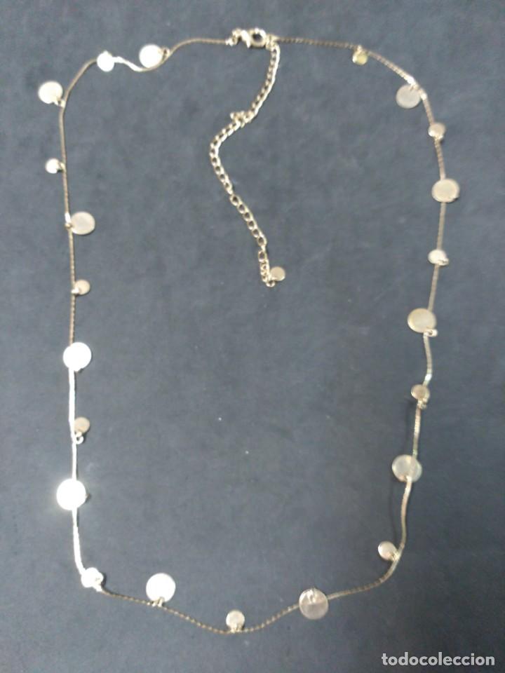 Joyeria: CADENA DE METAL DORADO CON DIJES EN FORMA DE CIRCULO - Foto 1