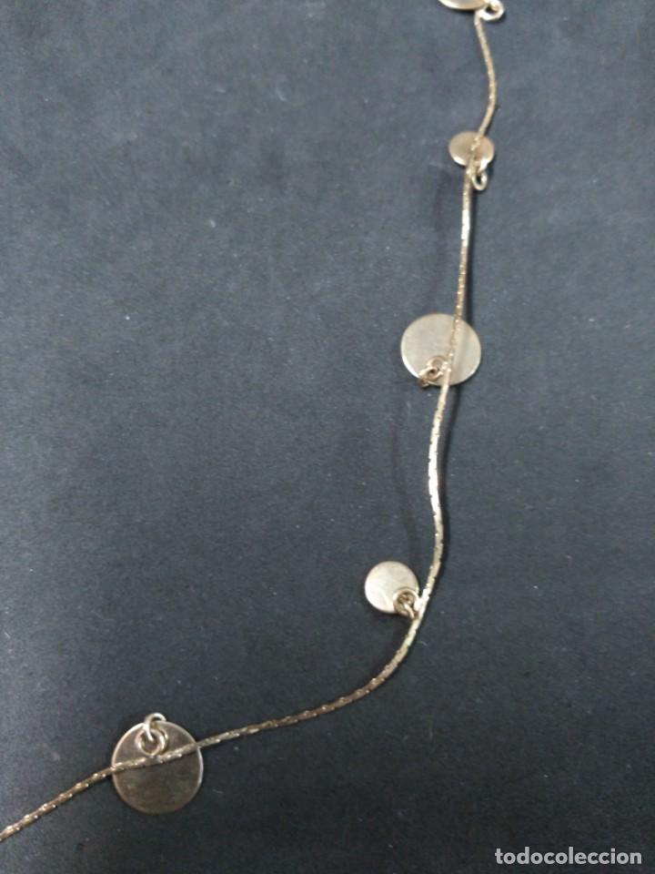Joyeria: CADENA DE METAL DORADO CON DIJES EN FORMA DE CIRCULO - Foto 3