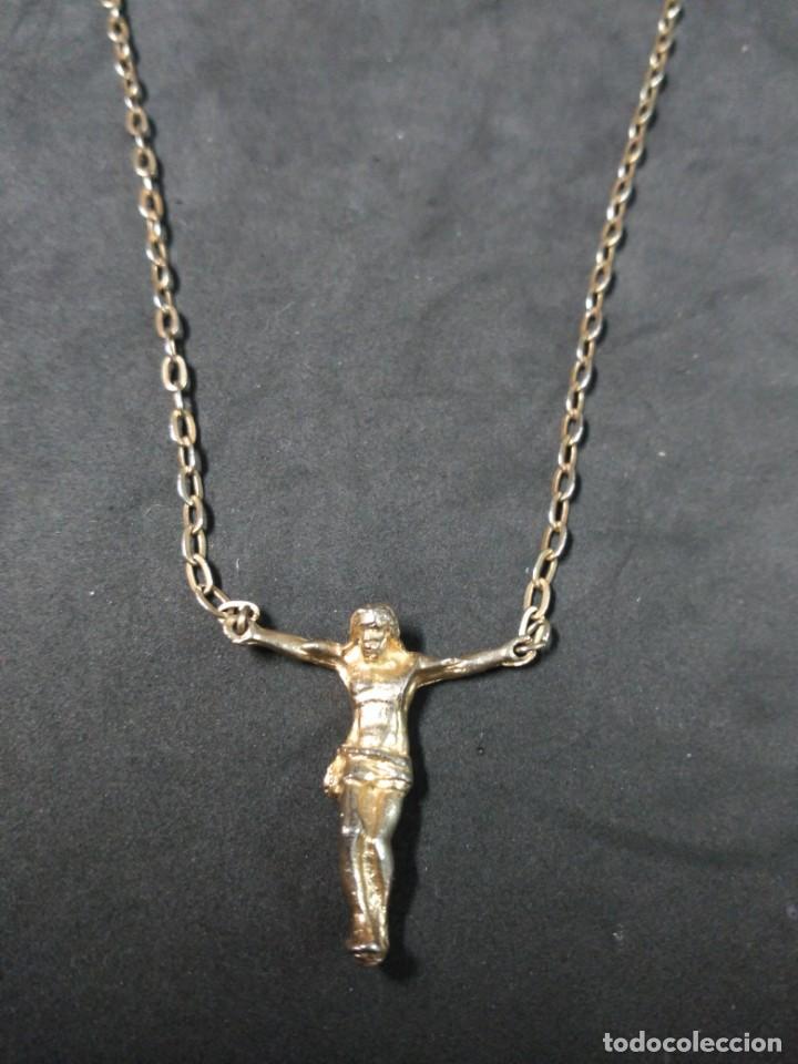 Joaillerie: CADENA CON CRISTO , METAL DORADO