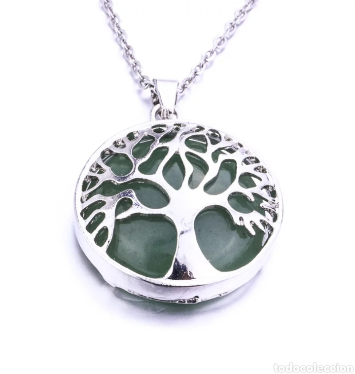 Joyeria: Collar Aventurina y &Aacute;rbol de la vida ENV&Iacute;O GRATIS! - Foto 1