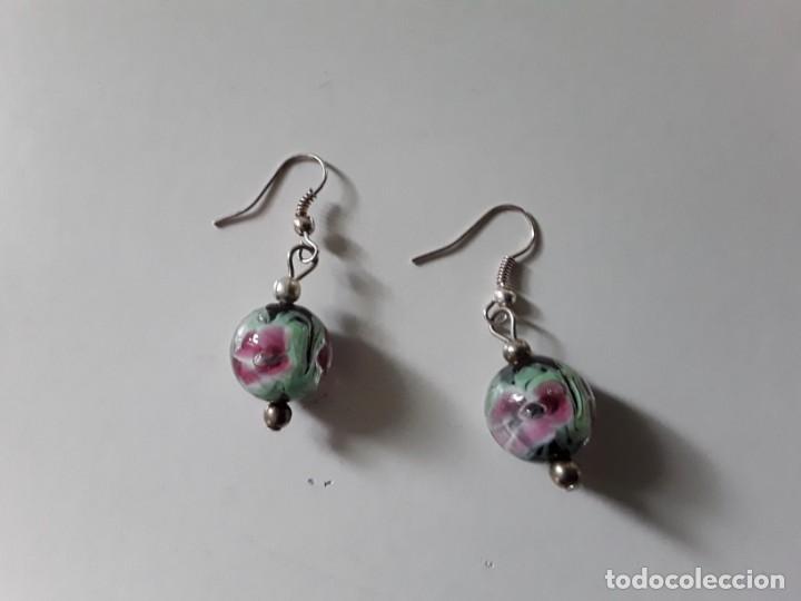 Joyeria: Pendientes de metal y cristal - Foto 1