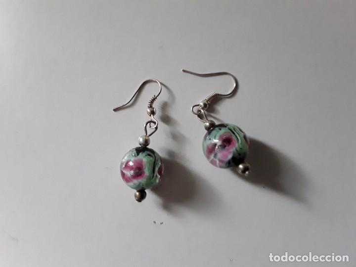 Joyeria: Pendientes de metal y cristal - Foto 3