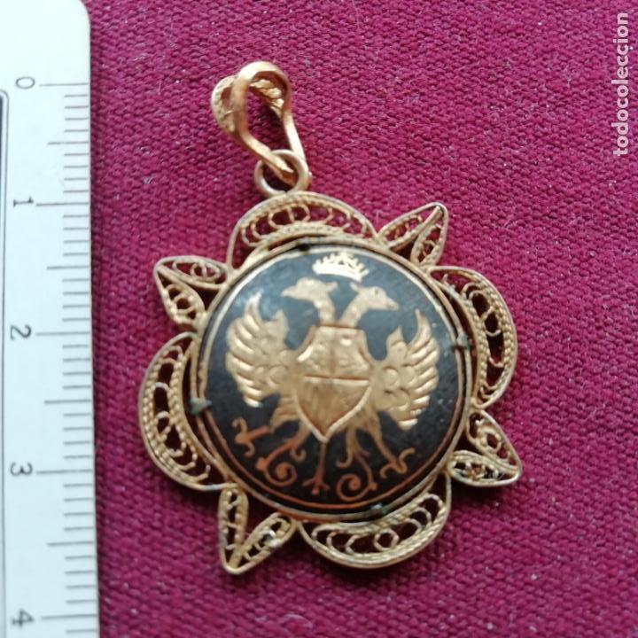 Joyeria: Colgante. Damasquinado de Toledo - Foto 1