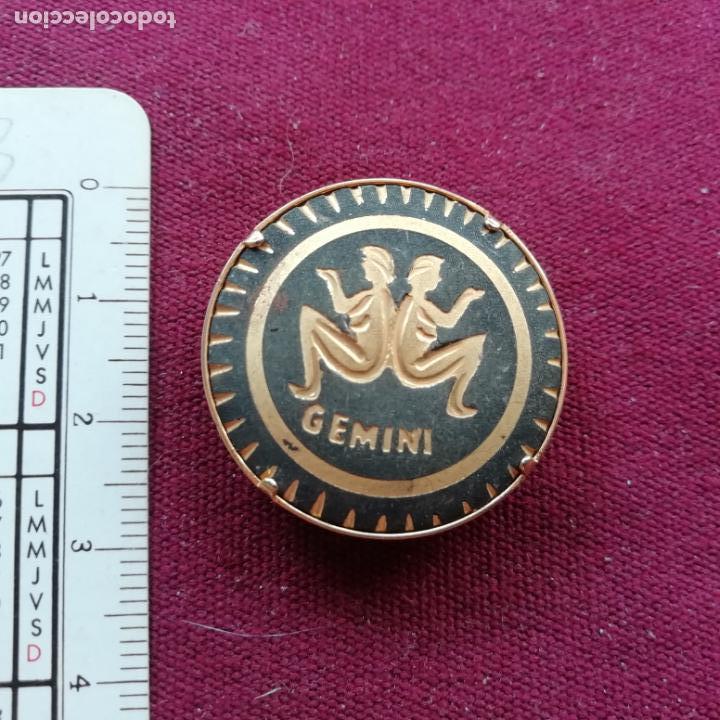 Joyeria: Broche. Geminis. Damasquinado de Toledo - Foto 1