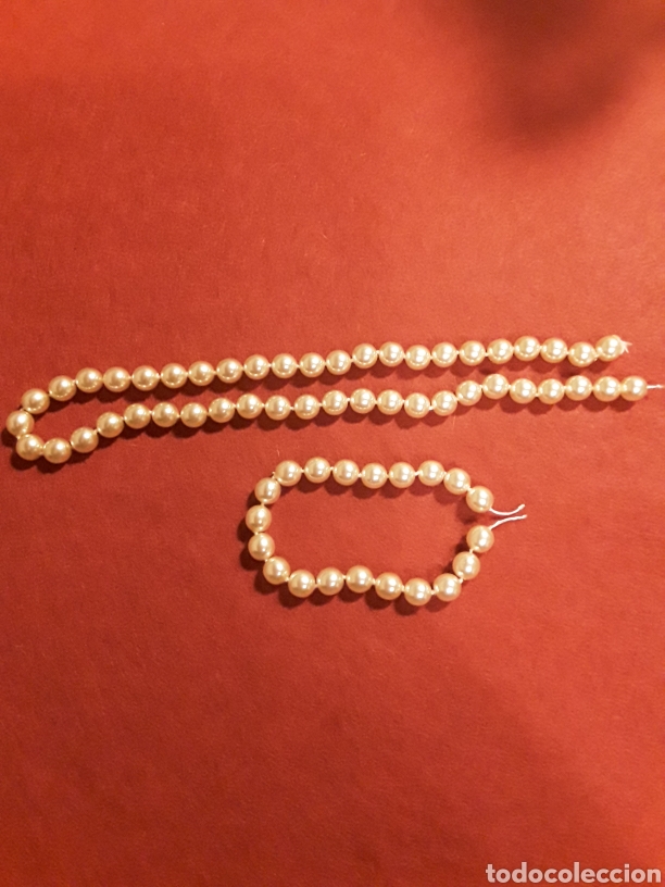 Joyeria: Collar y pulsera tipo perlas - Foto 1