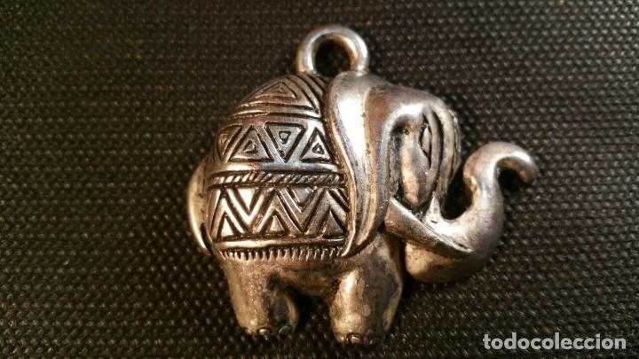 Joyeria: COLGANTE PLATEADO EN FORMA DE ELEFANTE - Foto 1