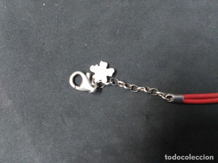 Joyeria: PULSERA DE PLATA Y CUERO, MARIPOSA - Foto 3