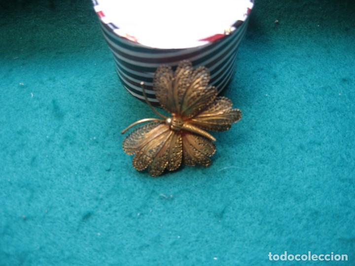 Joyeria: BROCHE DE MARIPOSA DE LOS A&Ntilde;OS 50 - Foto 4