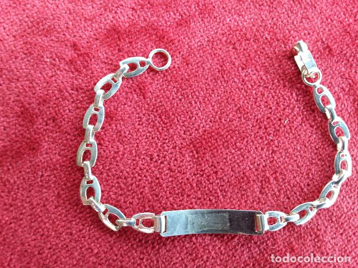 Joyeria: PULSERA DE PLATA - ESCLAVA - PUNZONADA 7,9 Gr. - Foto 2