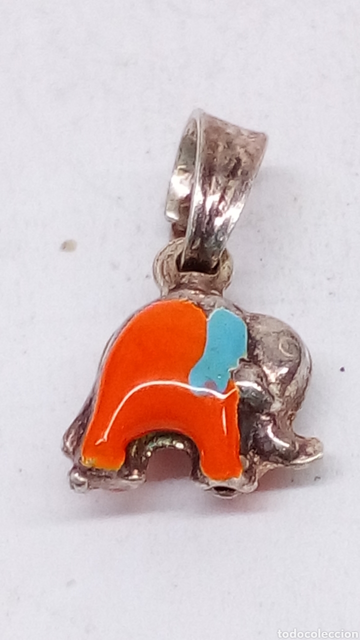 Joyeria: Colgante de plata y esmalte