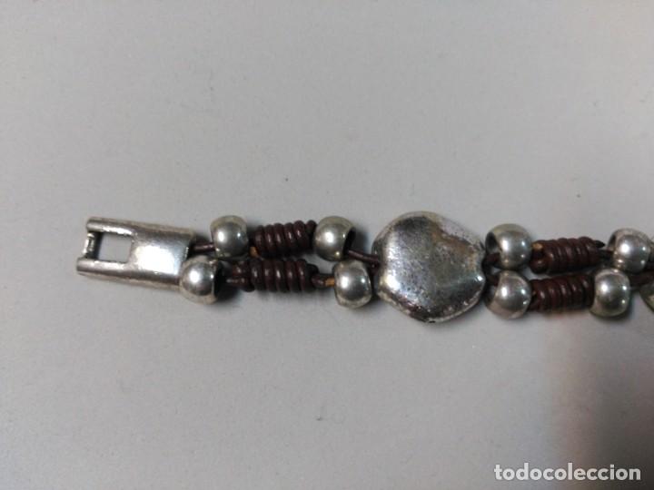 Joyeria: PULSERA DE METAL Y CUERO - Foto 9