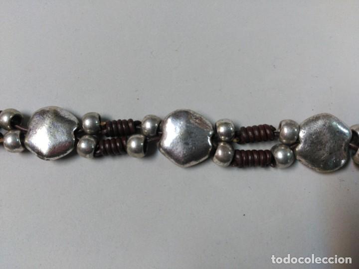 Joyeria: PULSERA DE METAL Y CUERO - Foto 10