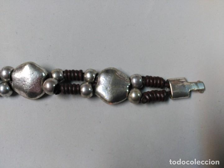 Joyeria: PULSERA DE METAL Y CUERO - Foto 11
