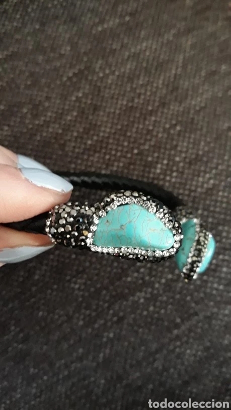 Joyeria: Pulsera Cuero y Piedra ENV&Iacute;O GRATIS!! - Foto 4