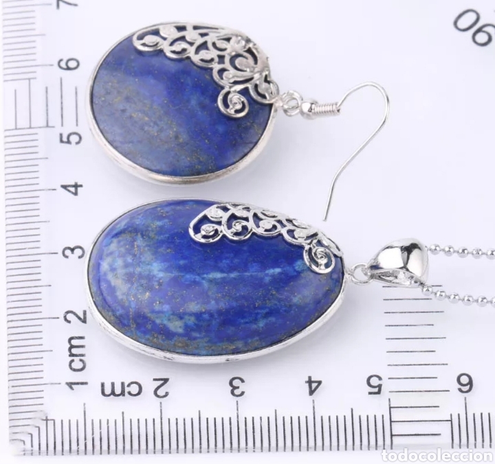 Joyeria: Conjunto L&aacute;piz Lazuli ENV&Iacute;O GRATIS!! - Foto 4