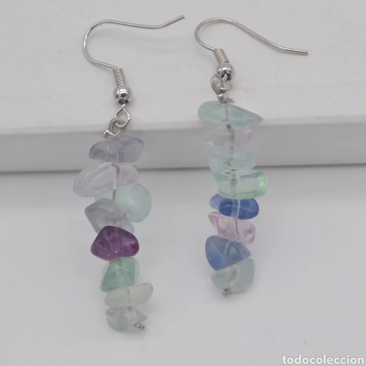 Joyeria: Pendientes Fluorita ENV&Iacute;O GRATIS!! - Foto 1