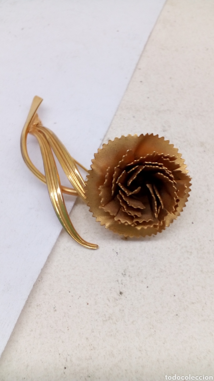 Joyeria: Broche bisuter&iacute;a CHAPADO ORO /B79 - Foto 2