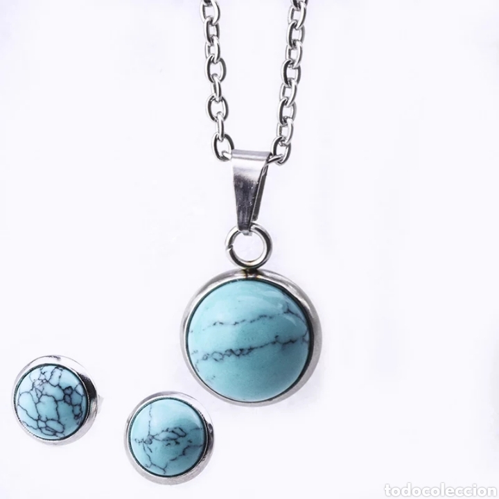 Joyeria: Conjunto Howlite ENV&Iacute;O GRATIS!! - Foto 1