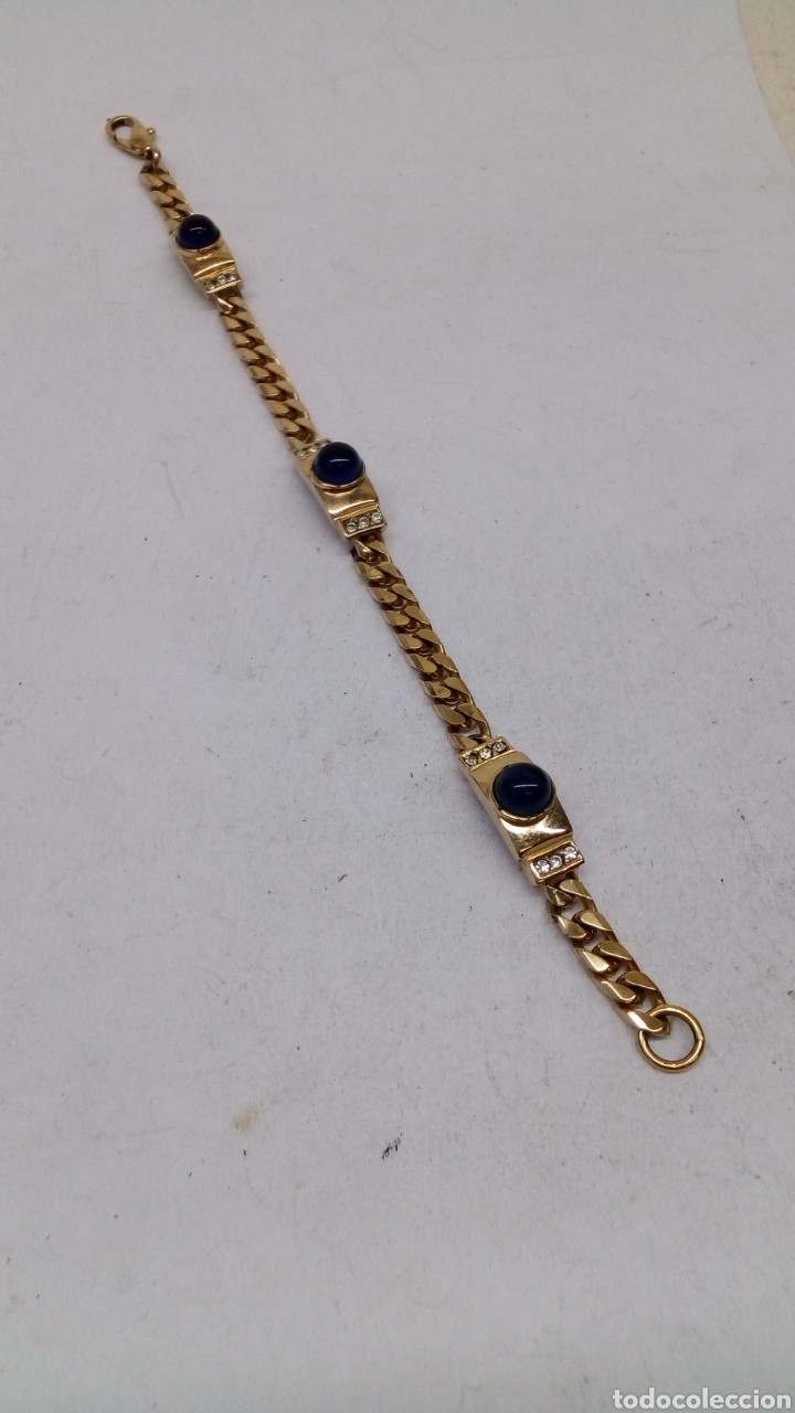 Schmuck: Pulsera de bisuter&iacute;a ba&ntilde;ado oro/PUL122