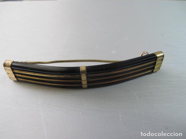 Joyeria: DOS BROCHES DE LUTO, - Foto 1