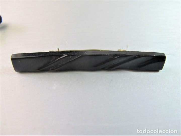Joyeria: DOS BROCHES DE LUTO, - Foto 2