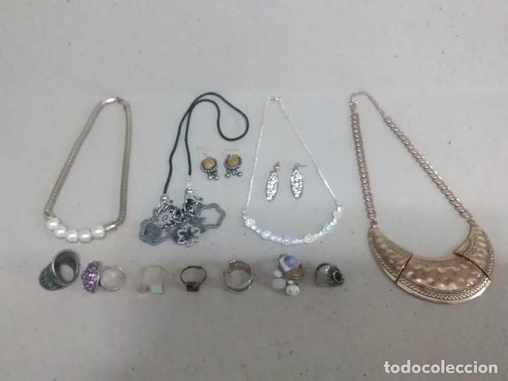 Joalharia: 4. colgantes 7 anillos 2 pendientes 138