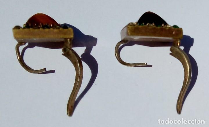 Joyeria: Pendientes. Bisuter&iacute;a antigua. - Foto 2