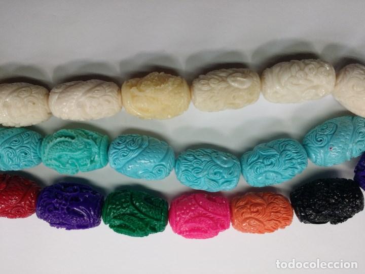 Joalharia: BARRILES DE RESINA.