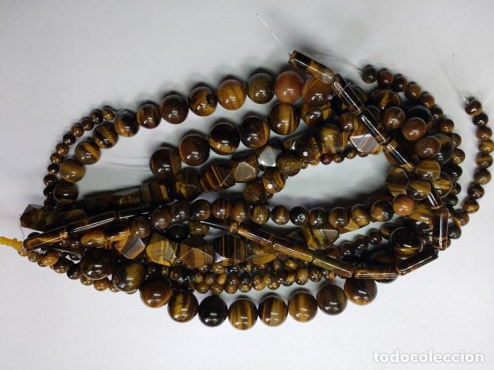 Joaillerie: PARTIDA DE OJO DE TIGRE NATURAL.