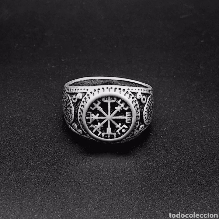 Joyeria: Anillo vikingo vegvisir - Foto 1