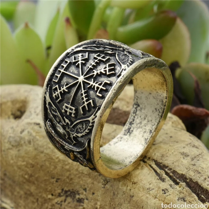 Joyeria: Anillo vikingo vegvisir - Foto 1