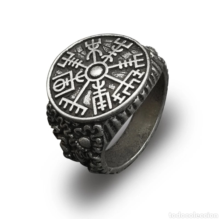 Joyeria: Anillo vikingo vegvisir - Foto 1