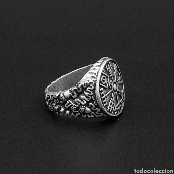 Joyeria: Anillo vikingo vegvisir - Foto 3