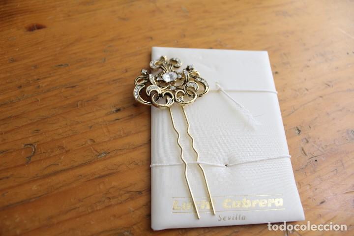 Joaillerie: AGUJA DORADA PARA NOVIA O MADRINA MARCA LUCHI CABRERA SEVILLA