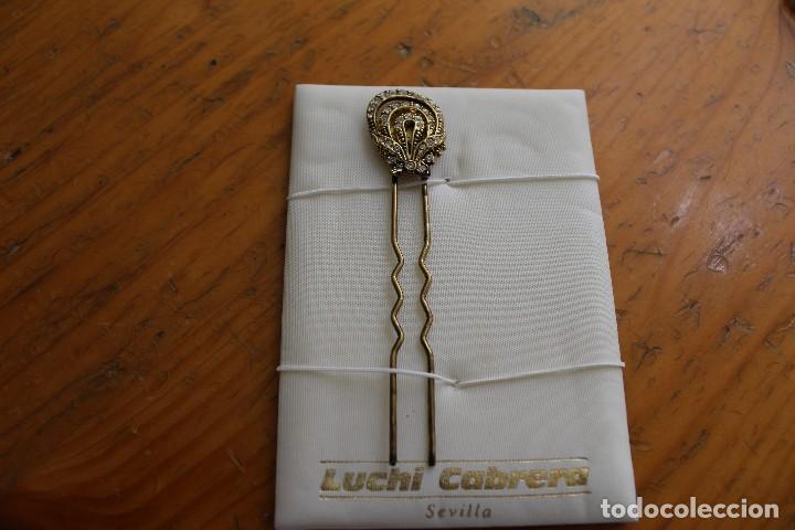 Joyeria: AGUJA DORADA PARA NOVIA O MADRINA MARCA LUCHI CABRERA SEVILLA
