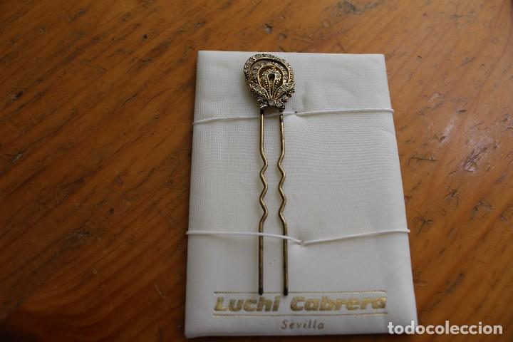 Joaillerie: AGUJA DORADA PARA NOVIA O MADRINA MARCA LUCHI CABRERA SEVILLA