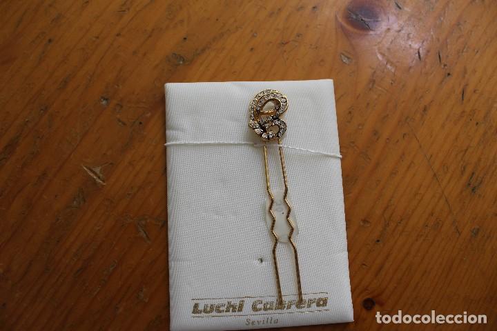 Joaillerie: AGUJA DORADA PARA NOVIA O MADRINA MARCA LUCHI CABRERA SEVILLA