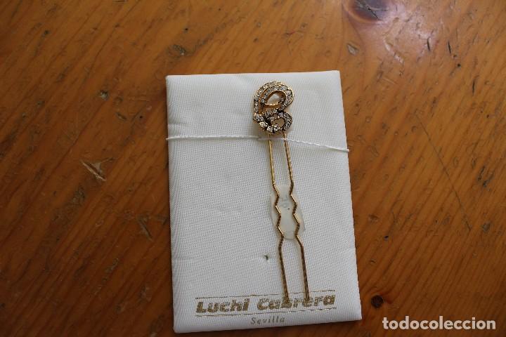 Joaillerie: AGUJA DORADA PARA NOVIA O MADRINA MARCA LUCHI CABRERA SEVILLA